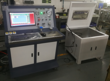 汽車空調冷凝器耐壓爆破及氣密性試驗機